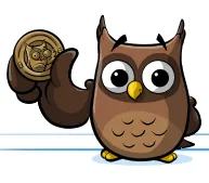 The Readme owl mascot